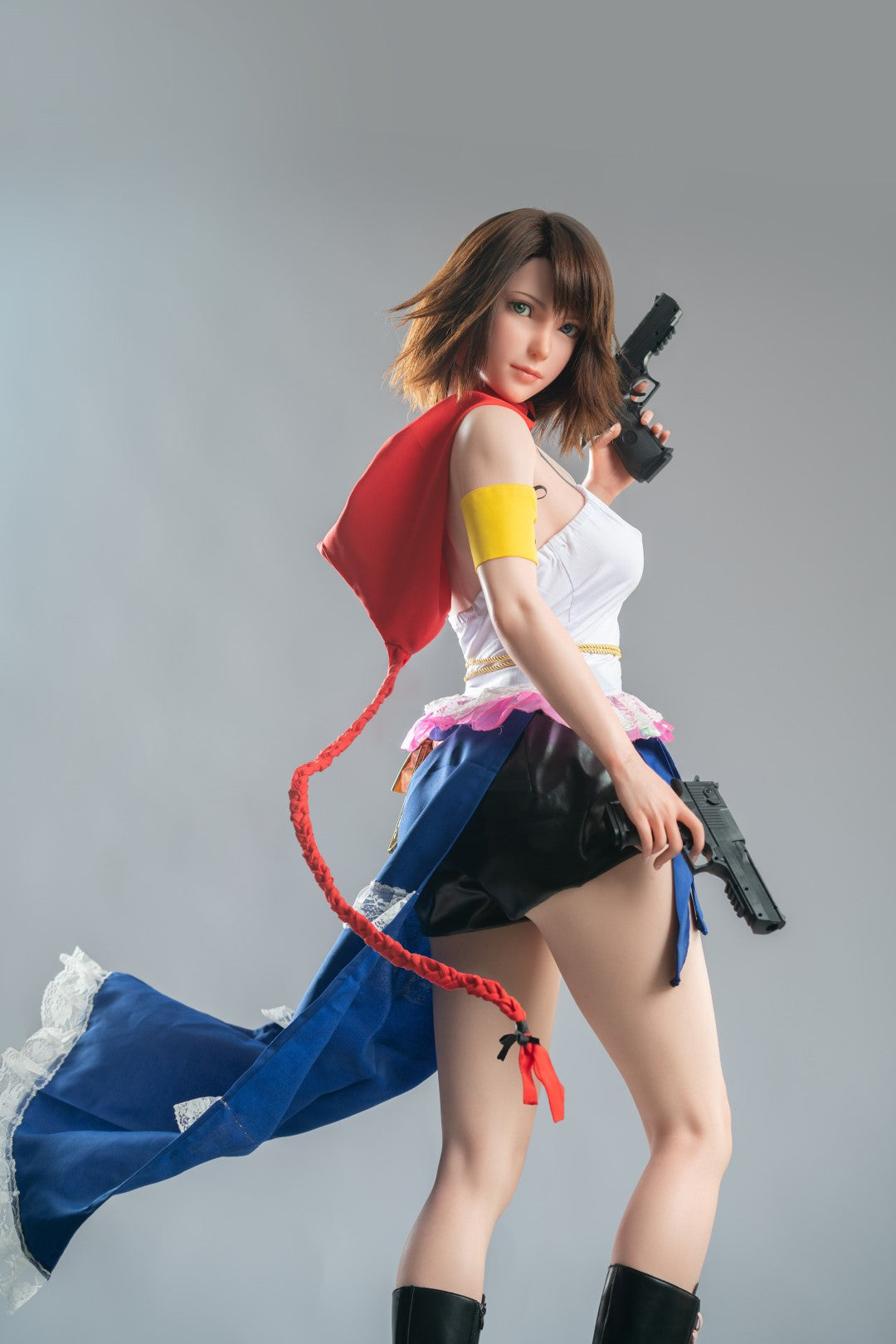 yuna muñeca sexual (Game Lady 167 cm D-Cup No.06 Silicona)