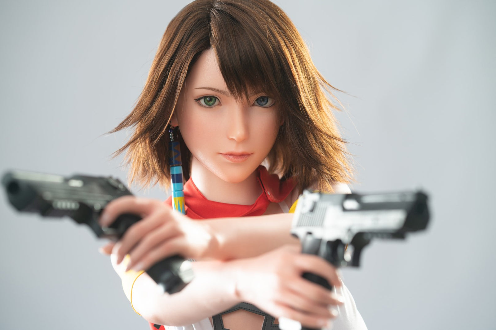 yuna muñeca sexual (Game Lady 167 cm D-Cup No.06 Silicona)