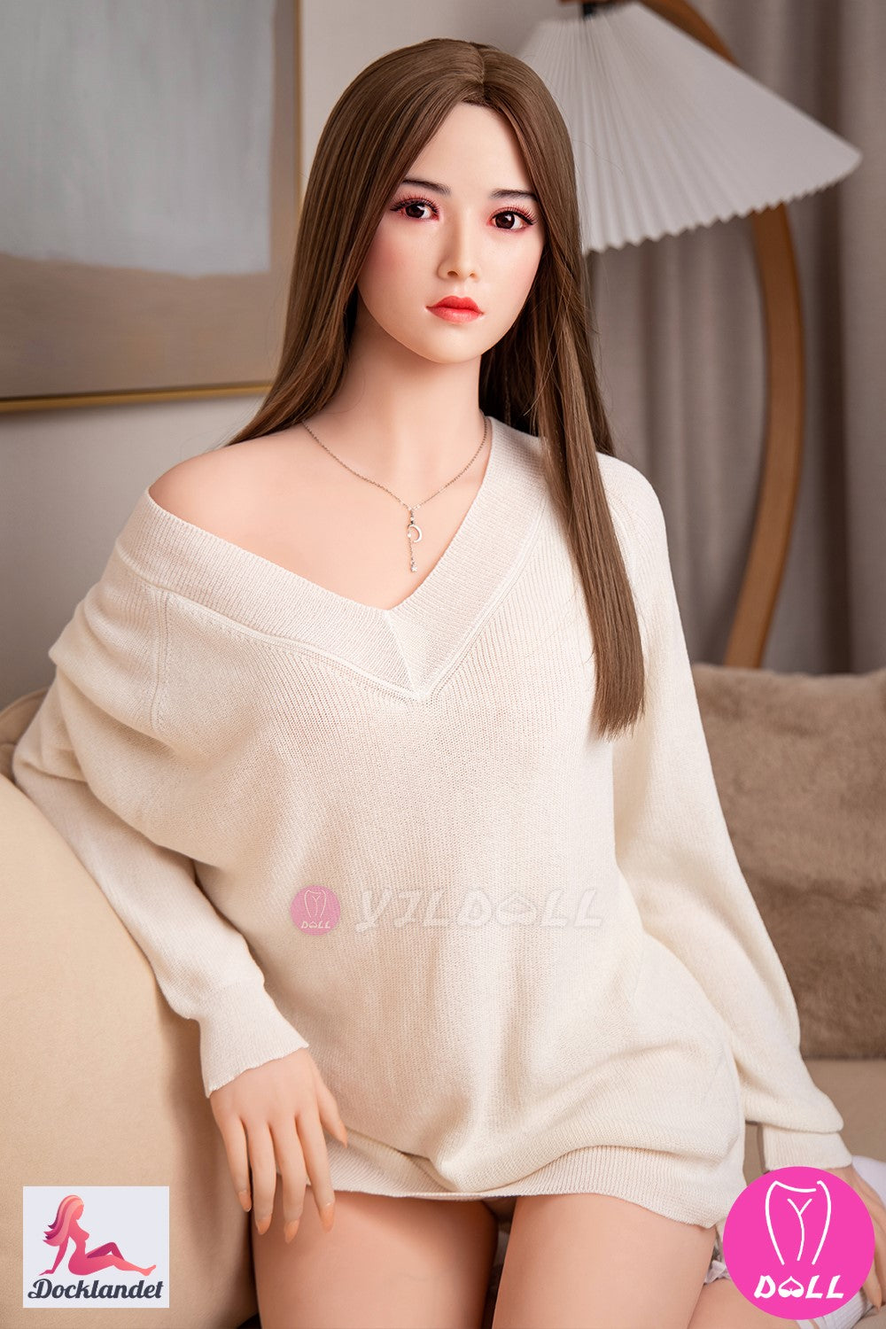 Li Na muñeca sexual (YJL Doll 166cm Copa B #806 TPE+Silicona)