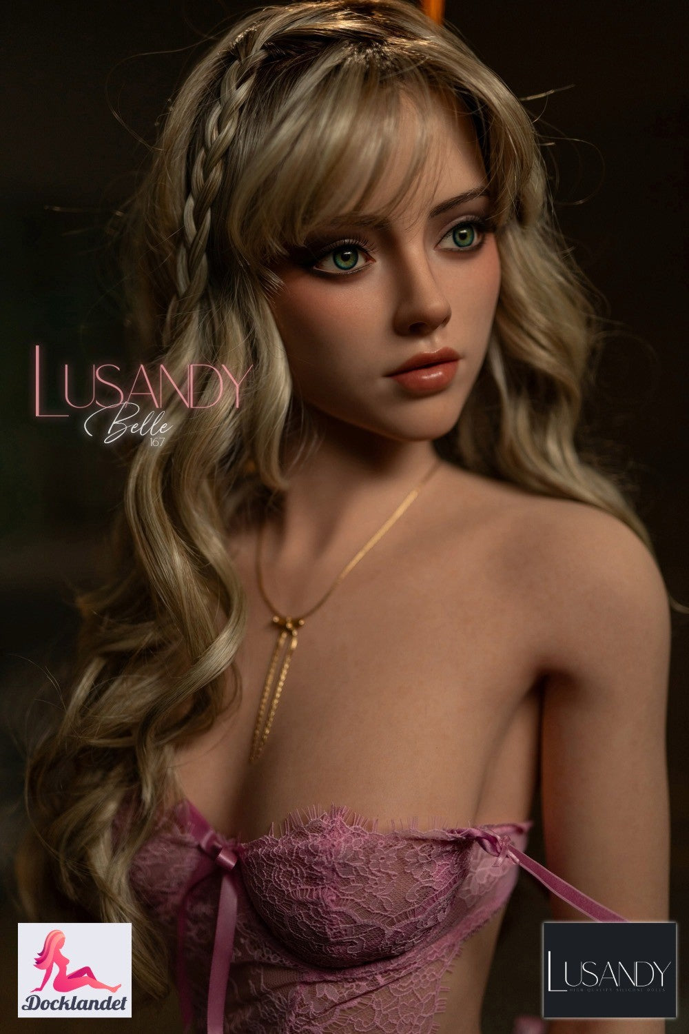 Bella muñeca sexual (Lusandy Doll 167cm B-cup Silicona) Piel natural