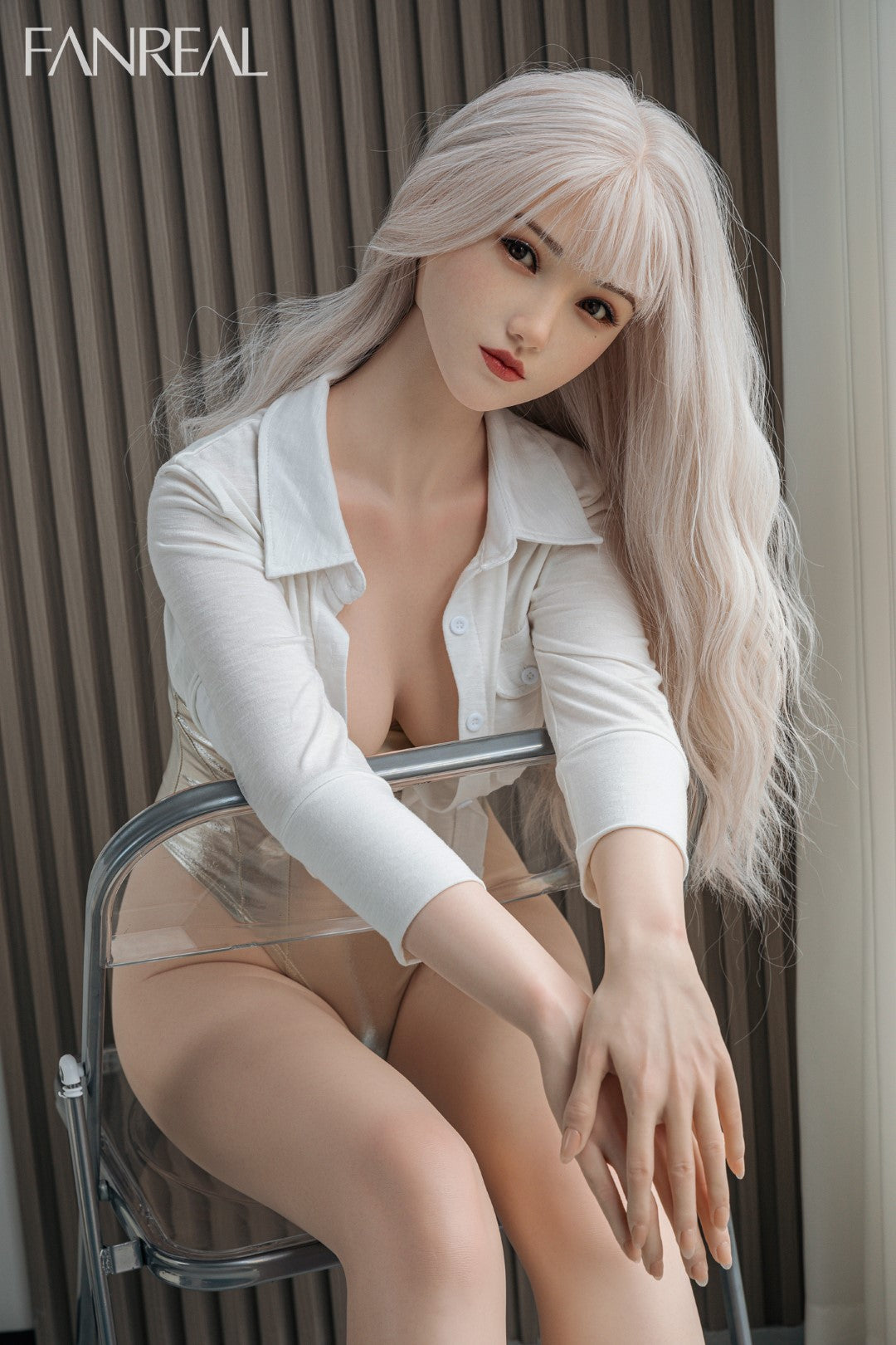Yao muñeca sexual (FanReal Doll Silicona C-Cup de 162 cm)