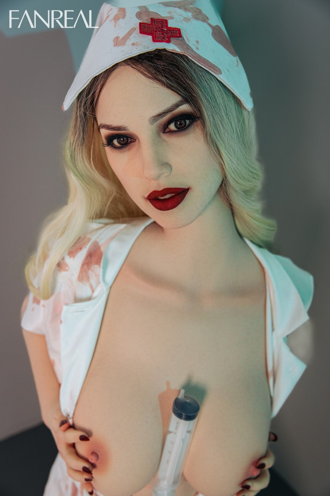 Della della muñeca sexual (FanReal Doll 172cm de silicona de copa electrónica)