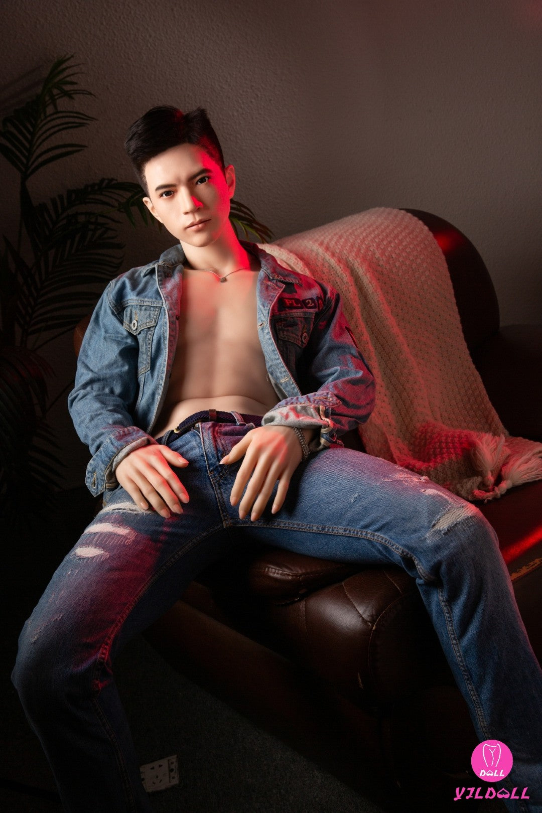 Macho de Edward muñeca sexual (YJL Doll 177cm MD018 Silicona)