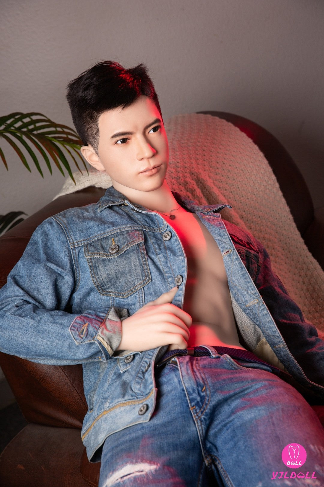 Macho de Edward muñeca sexual (YJL Doll 177cm MD018 Silicona)