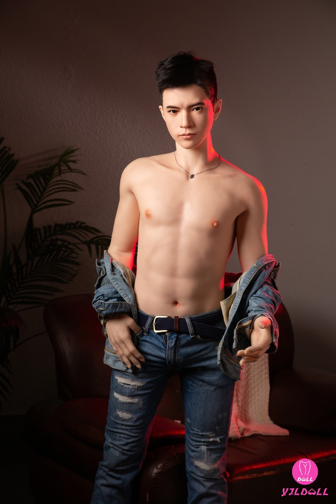 Macho de Edward muñeca sexual (YJL Doll 177cm MD018 Silicona)