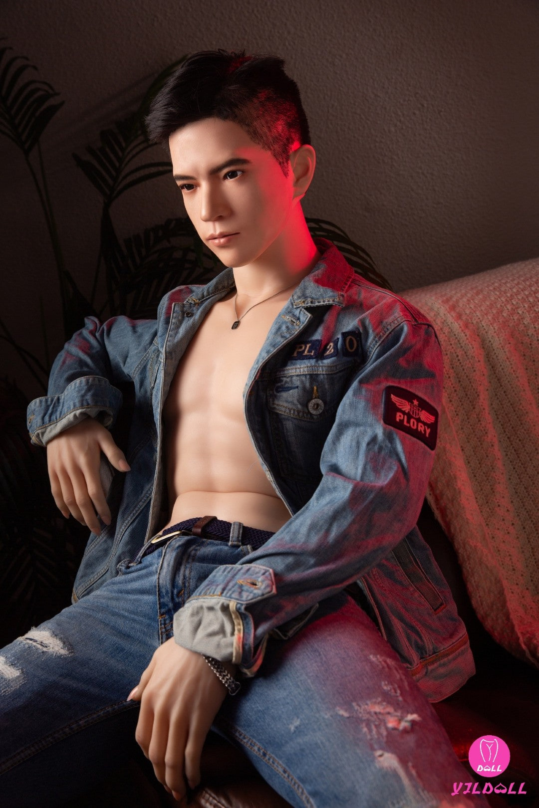 Macho de Edward muñeca sexual (YJL Doll 177cm MD018 Silicona)