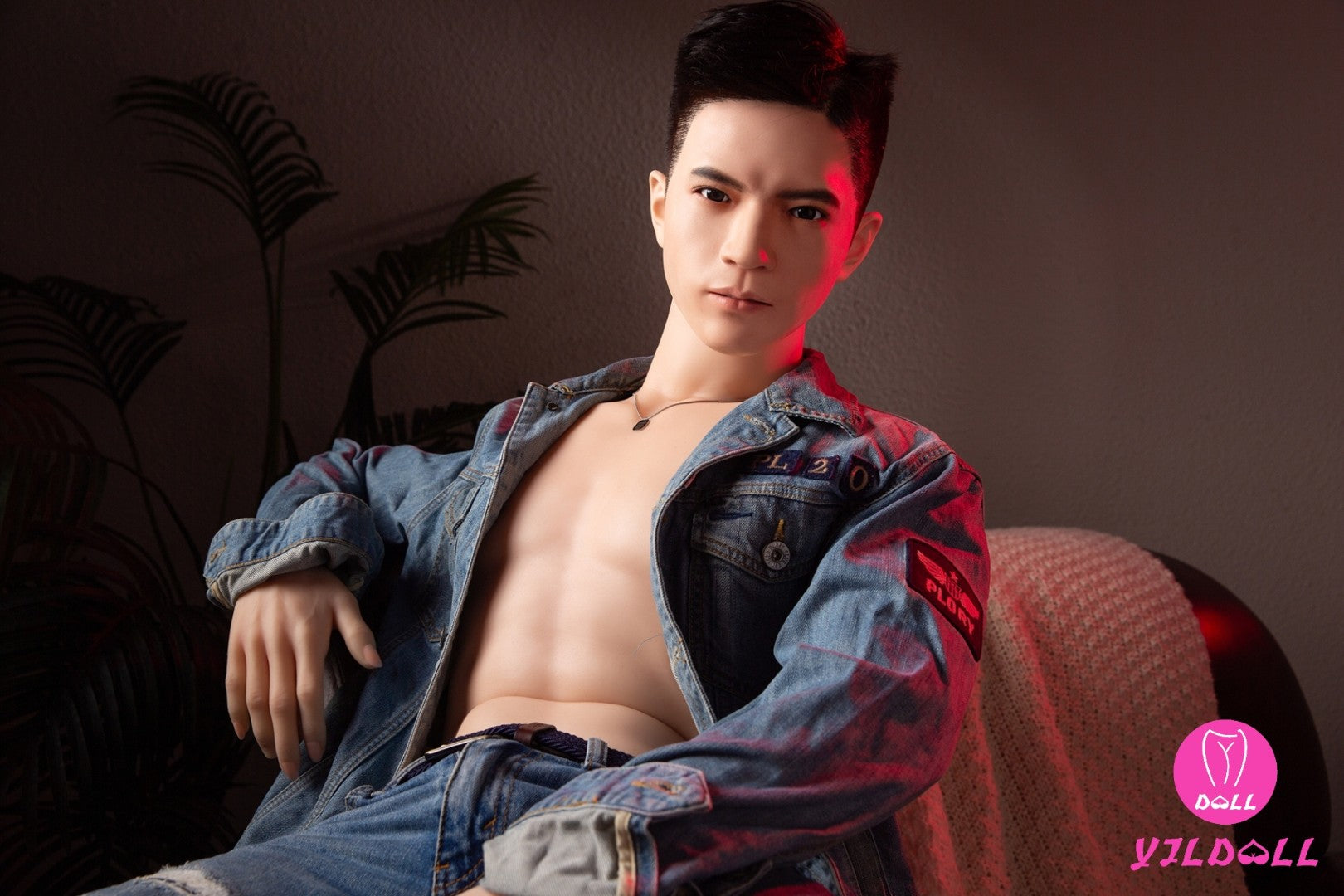 Macho de Edward muñeca sexual (YJL Doll 177cm MD018 Silicona)