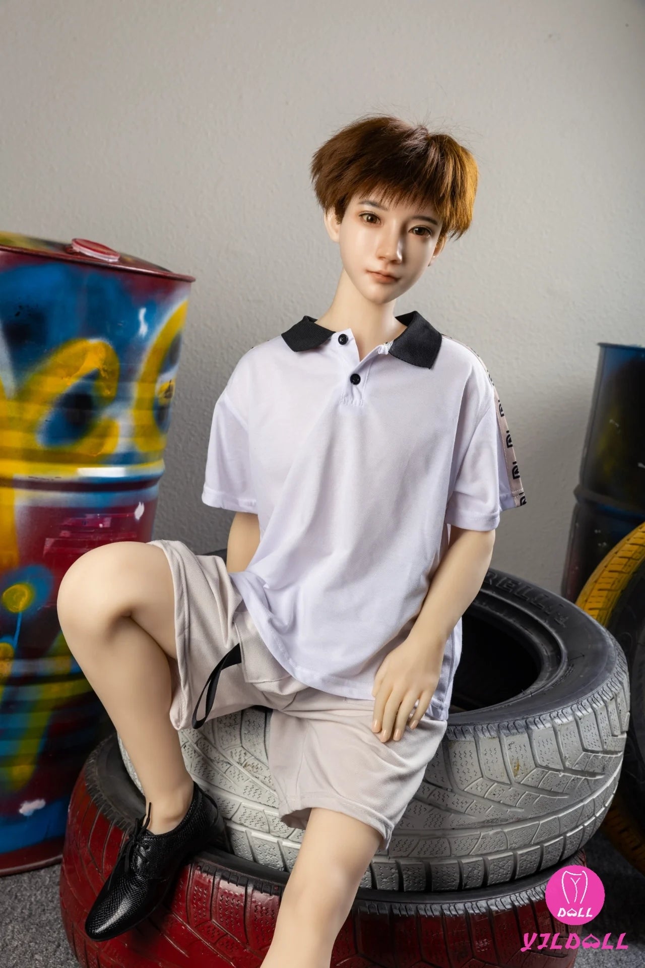 John hombre muñeca sexual (YJL Doll 135 cm MD004 TPE+Silicona)