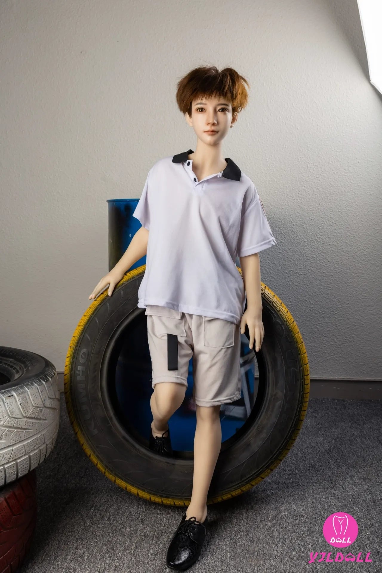 John hombre muñeca sexual (YJL Doll 135 cm MD004 TPE+Silicona)