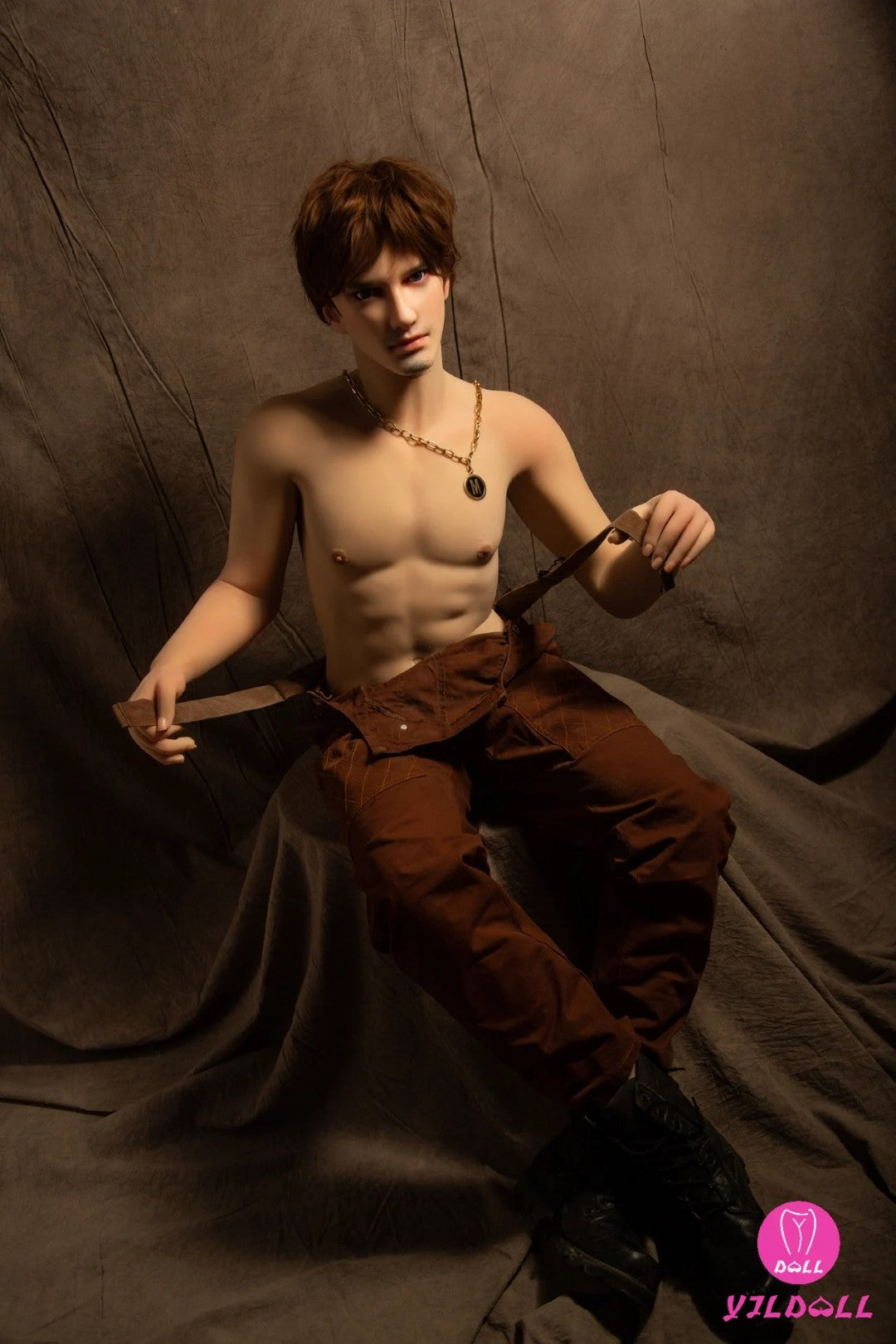 Thomas Hombre muñeca sexual (YJL Doll 175cm MD009 TPE+Silicona)