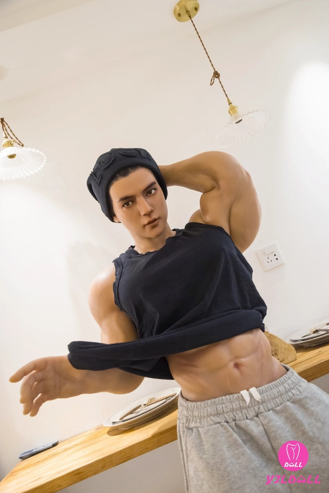 Richard Hombre muñeca sexual (YJL Doll 180cm MD012 Silicona)