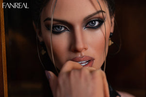 Kelly Sexdocka (FanReal Doll 168cm F-kupa Silikon)