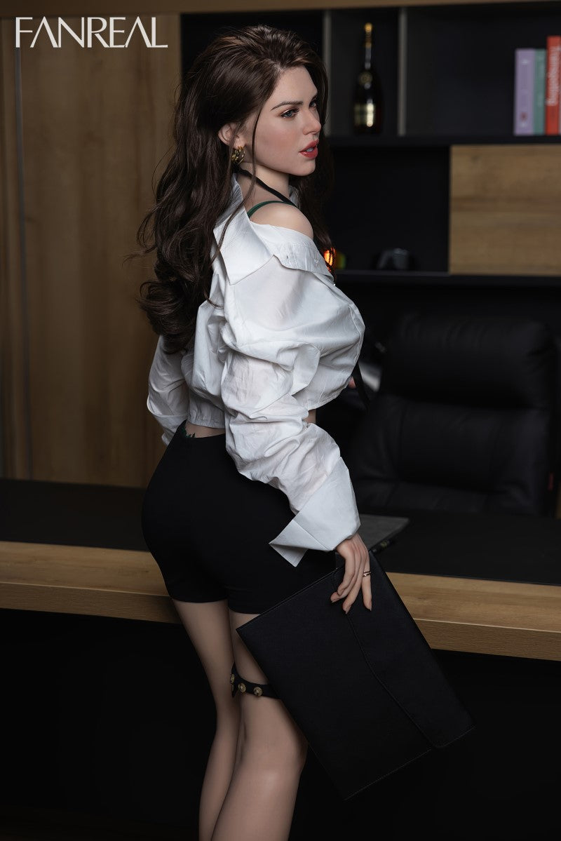 Gina muñeca sexual (FanReal Doll 170 cm de silicona d-cup)