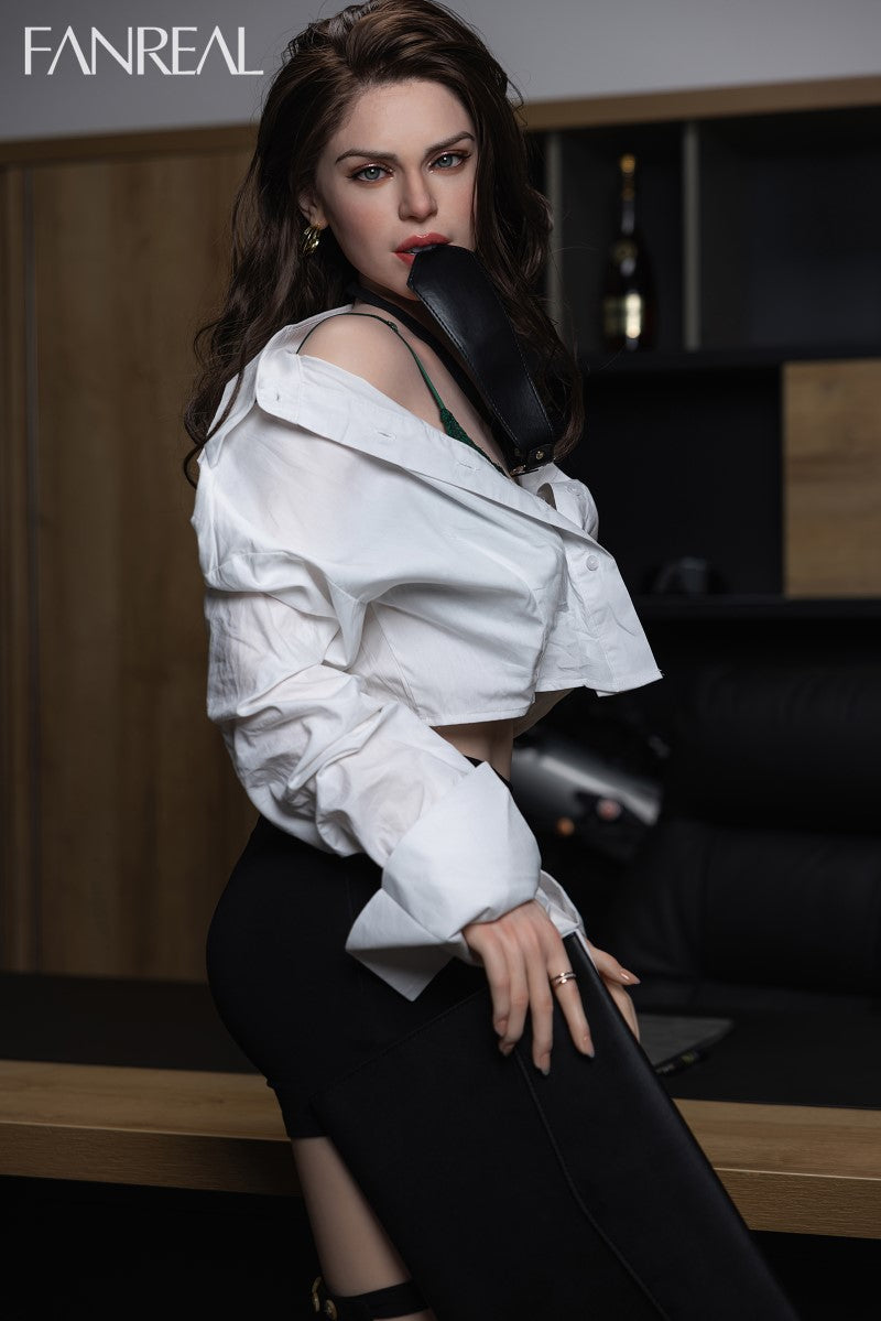 Gina muñeca sexual (FanReal Doll 170 cm de silicona d-cup)