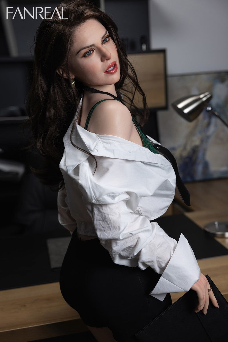 Gina muñeca sexual (FanReal Doll 170 cm de silicona d-cup)