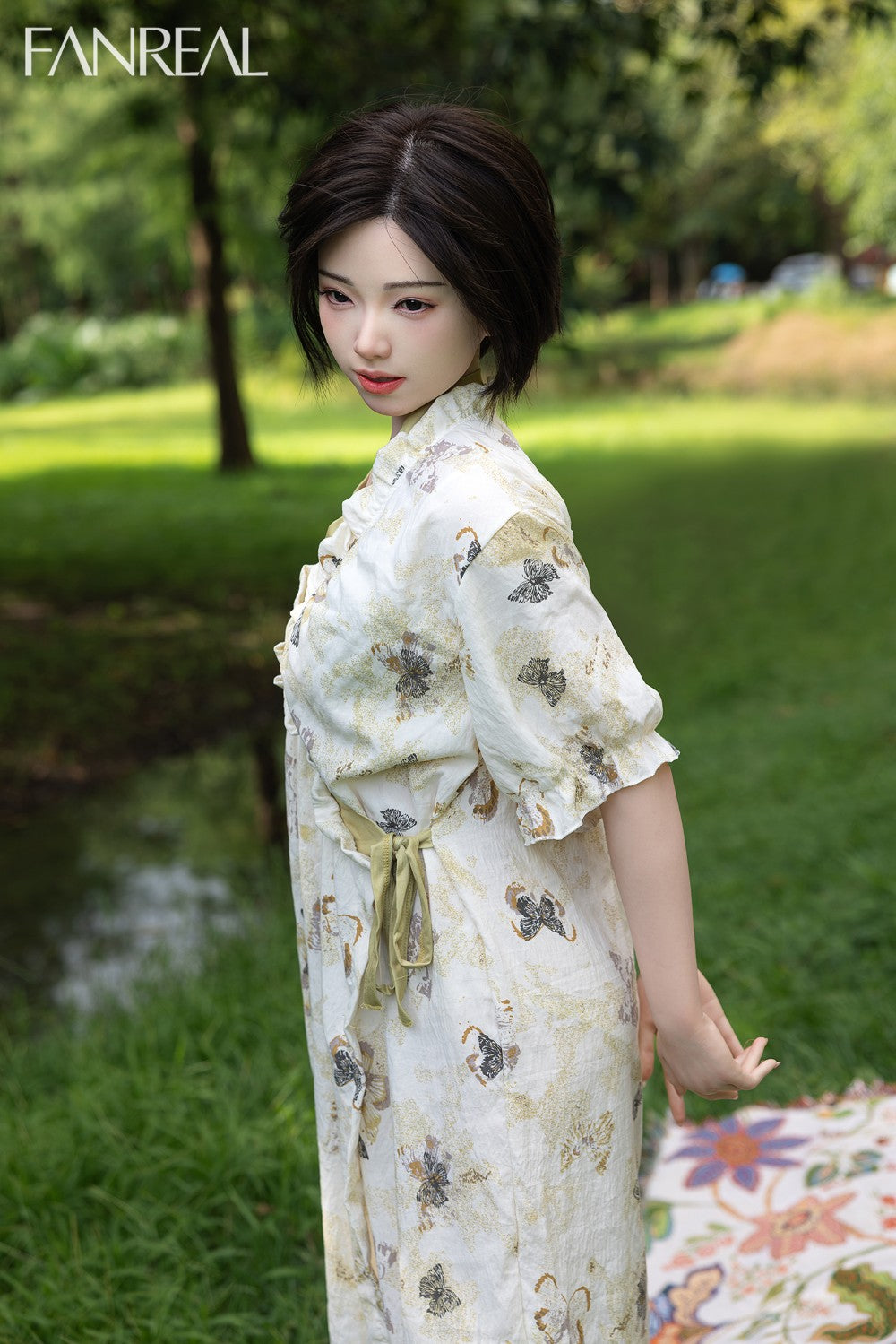 muchacha muñeca sexual (FanReal Doll 153 cm copa B de silicona)