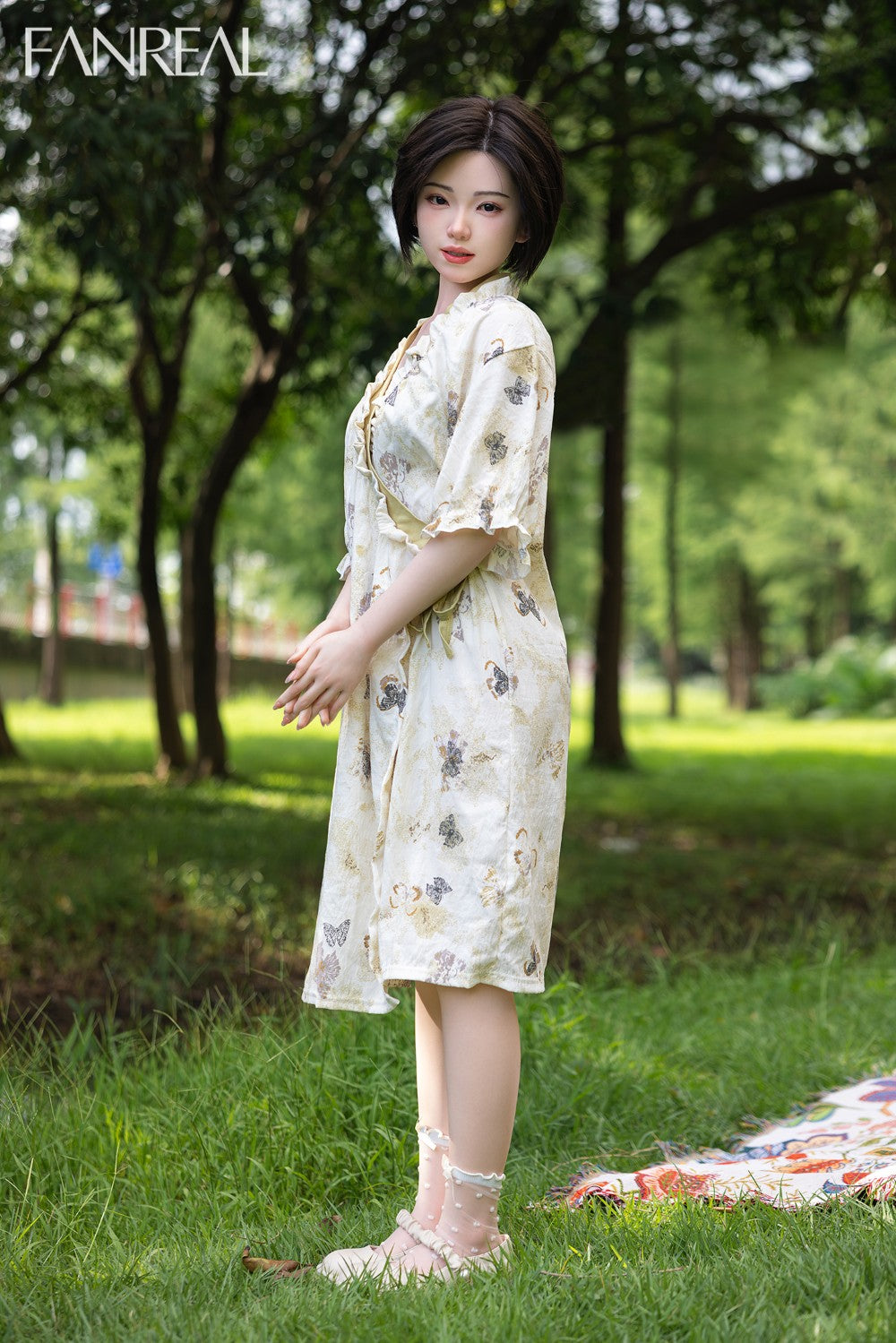 muchacha muñeca sexual (FanReal Doll 153 cm copa B de silicona)