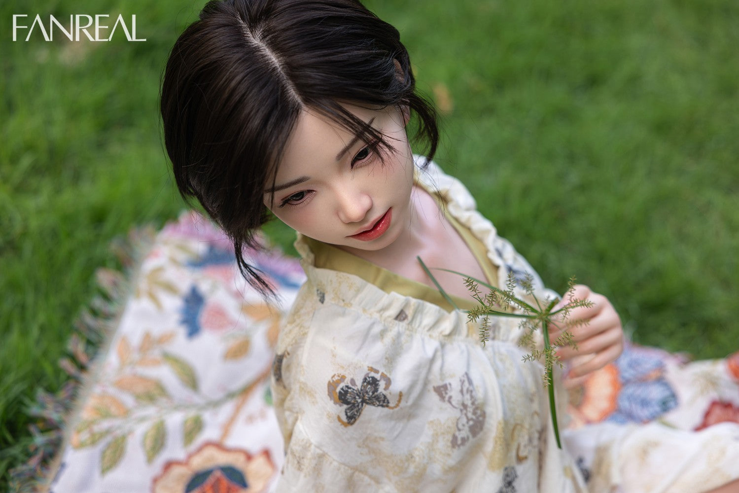 muchacha muñeca sexual (FanReal Doll 153 cm copa B de silicona)