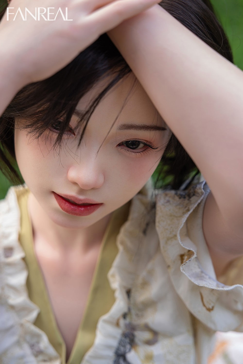 muchacha muñeca sexual (FanReal Doll 153 cm copa B de silicona)