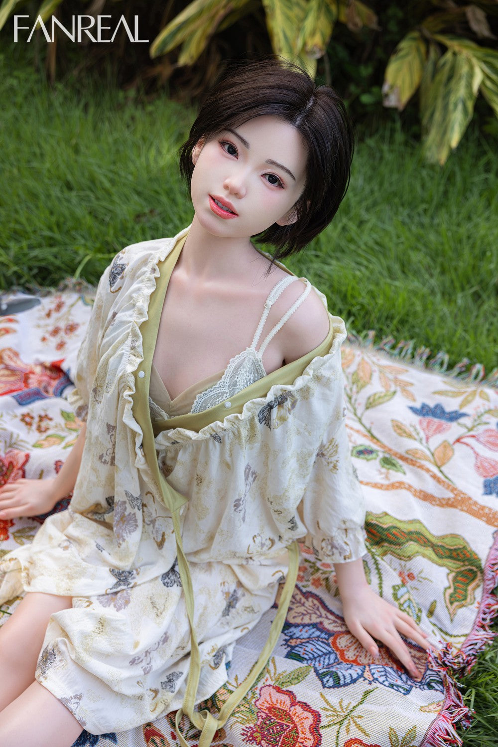 muchacha muñeca sexual (FanReal Doll 153 cm copa B de silicona)