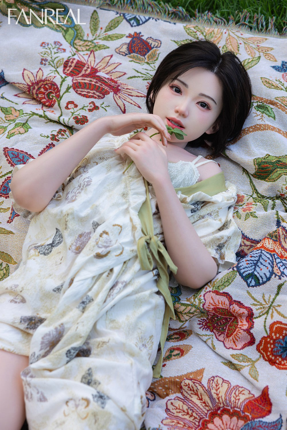 muchacha muñeca sexual (FanReal Doll 153 cm copa B de silicona)