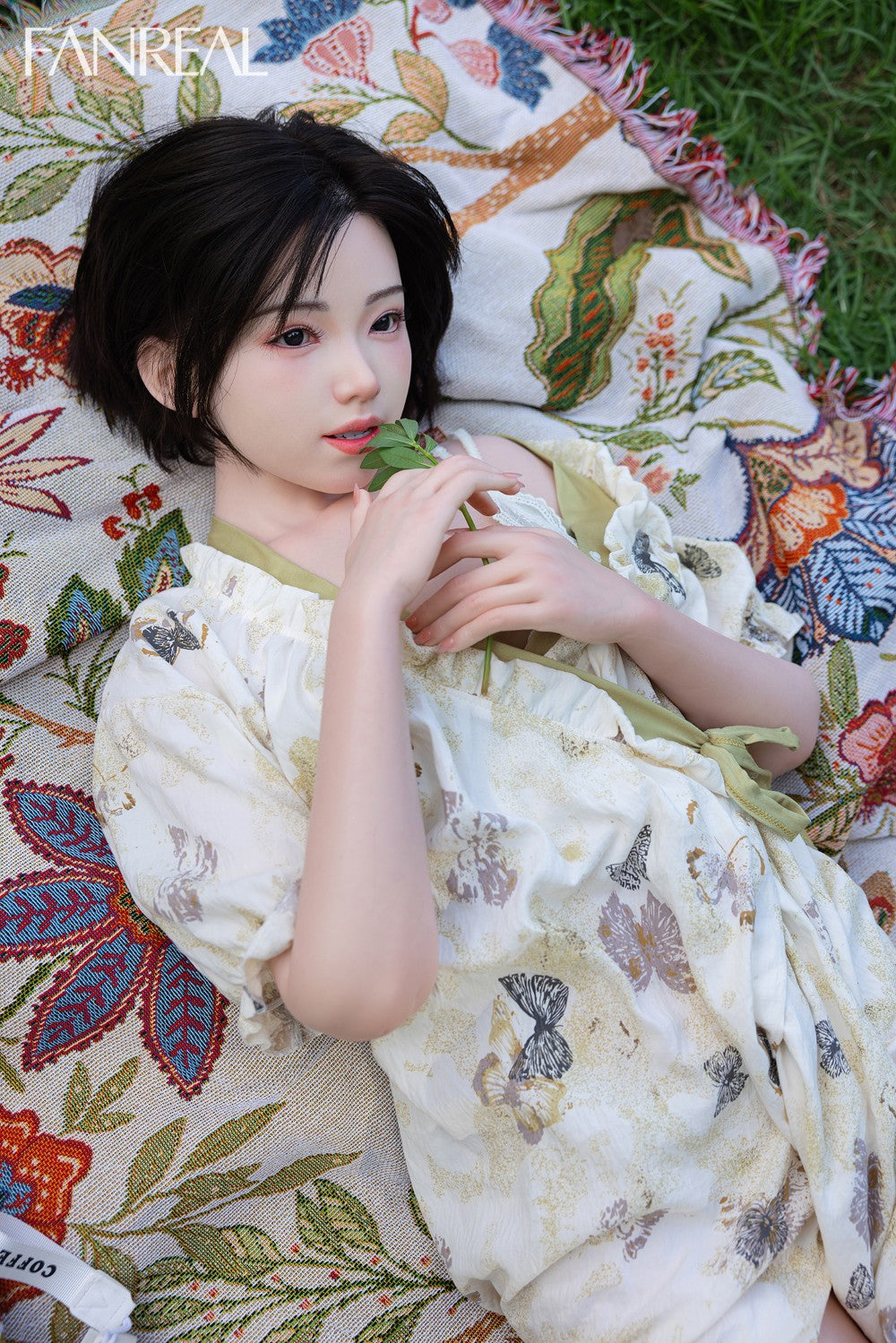 muchacha muñeca sexual (FanReal Doll 153 cm copa B de silicona)