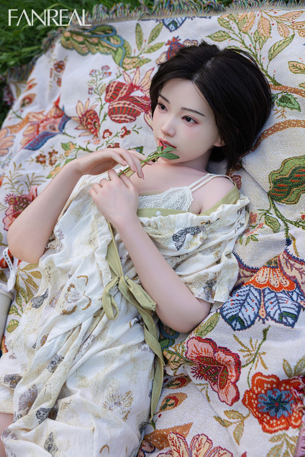 muchacha muñeca sexual (FanReal Doll 153 cm copa B de silicona)