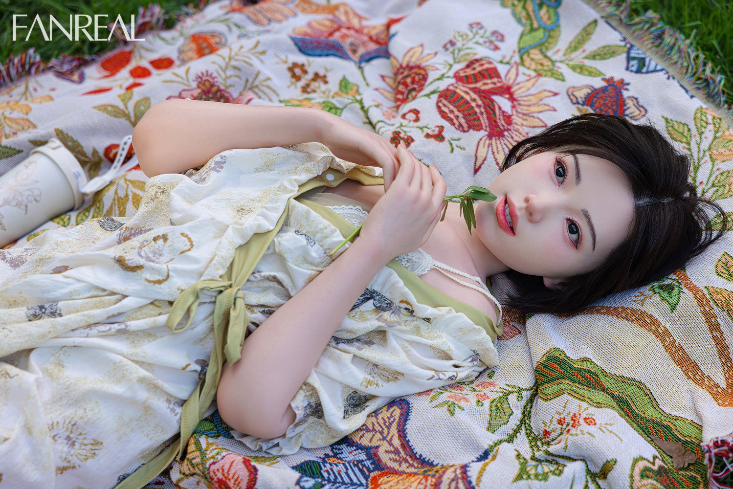 muchacha muñeca sexual (FanReal Doll 153 cm copa B de silicona)