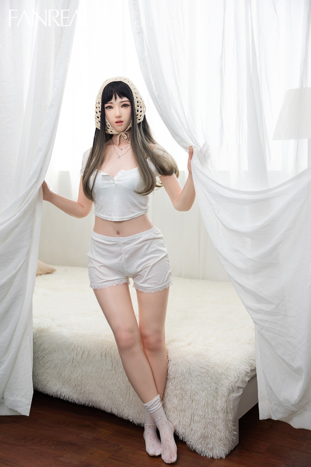 Jia muñeca sexual (FanReal Doll 158 cm B-CUP Silicona)