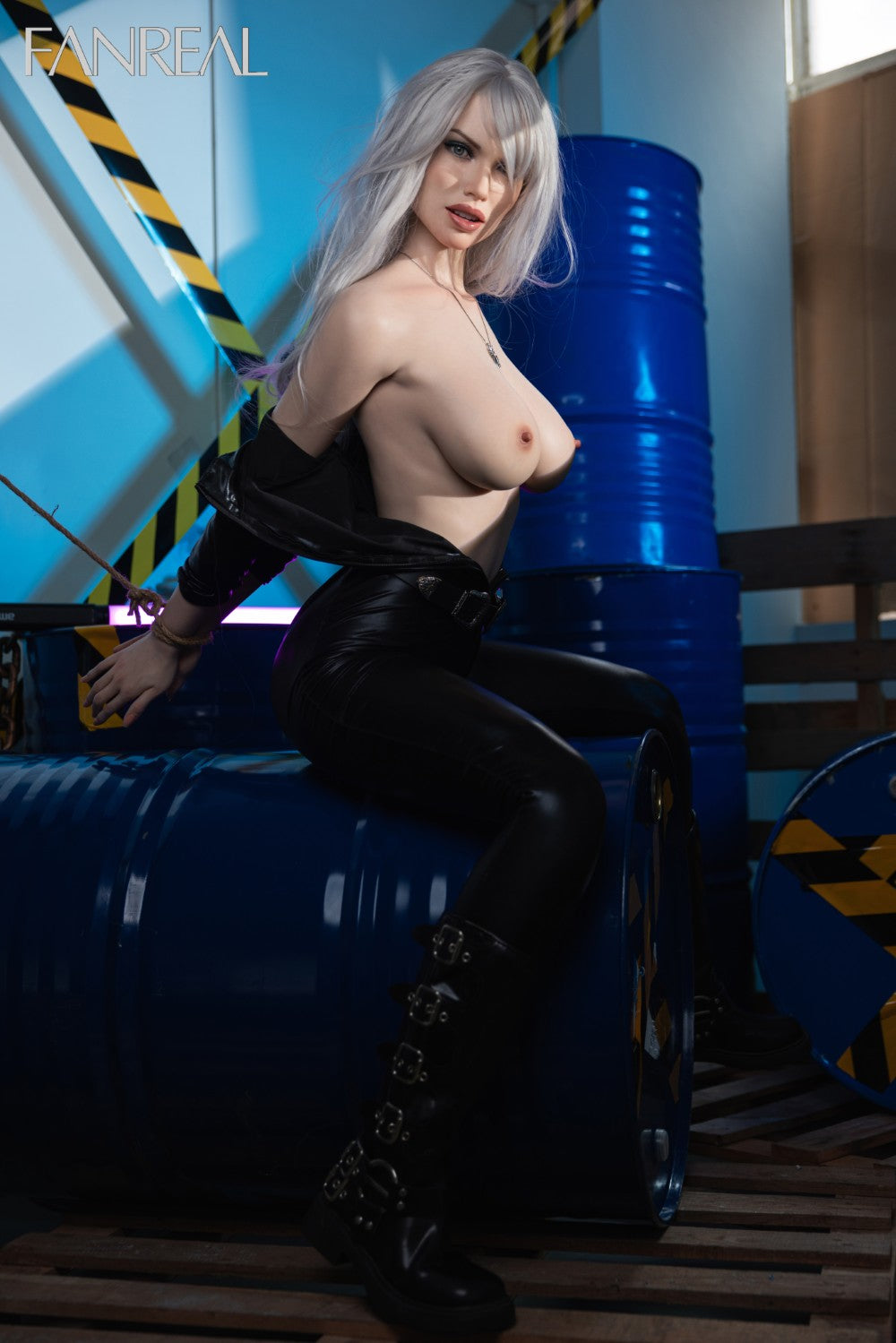 kelly muñeca sexual (FanReal Doll 168cm copa F Silicona)