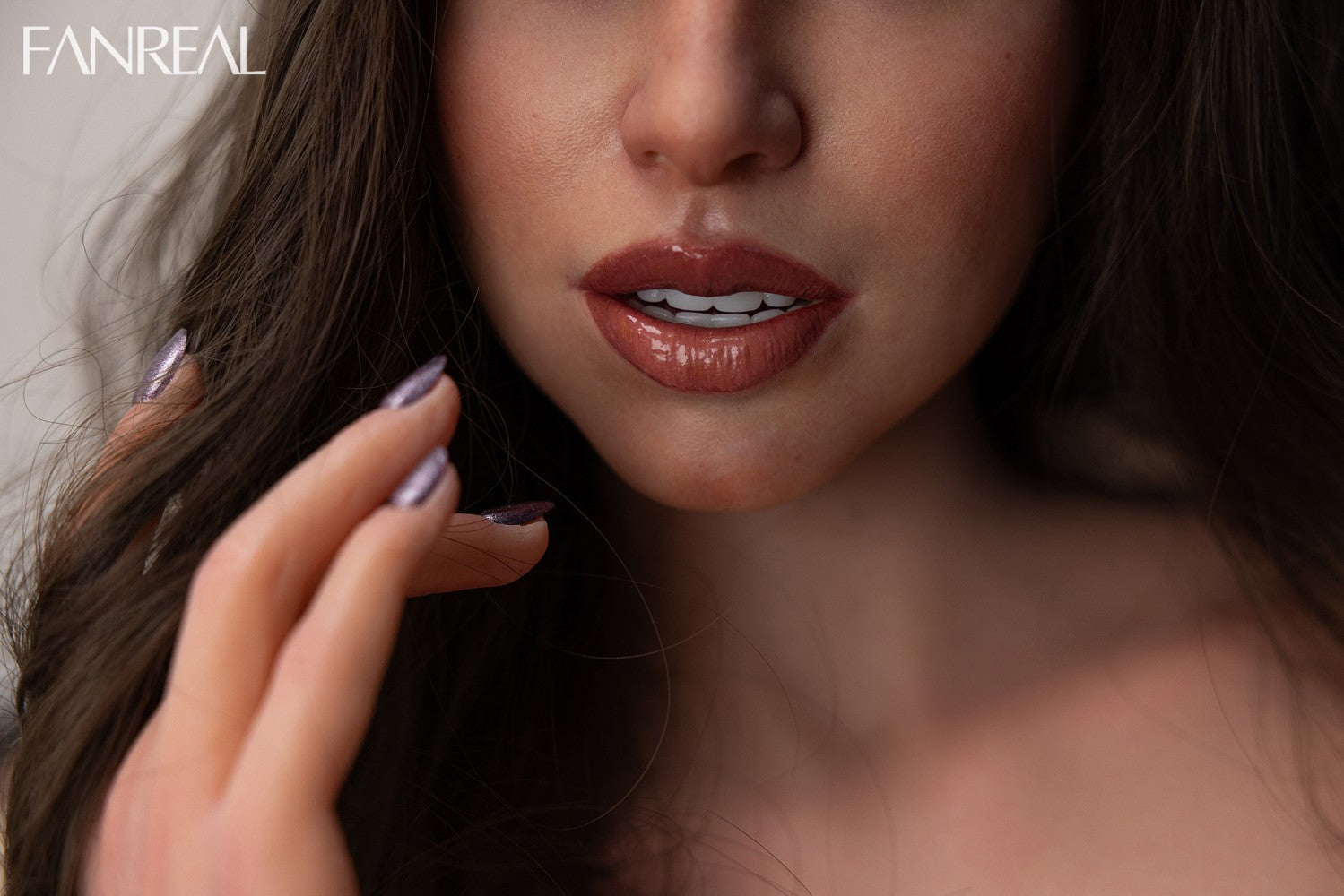 gina torso muñeca sexual (FanReal Doll Copa G de silicona de 95 cm)