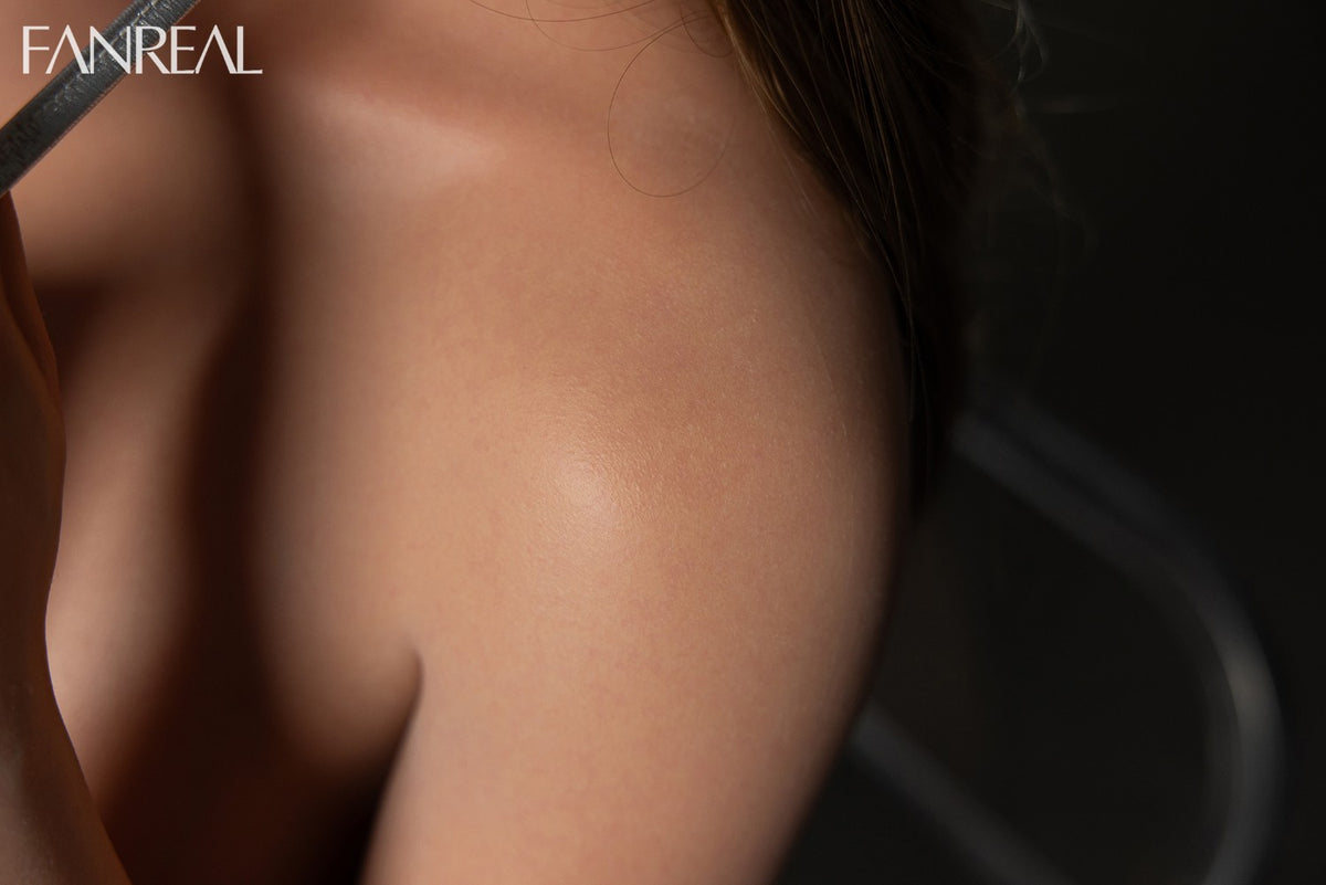 della torso muñeca sexual (FanReal Doll Copa G de silicona de 95 cm)