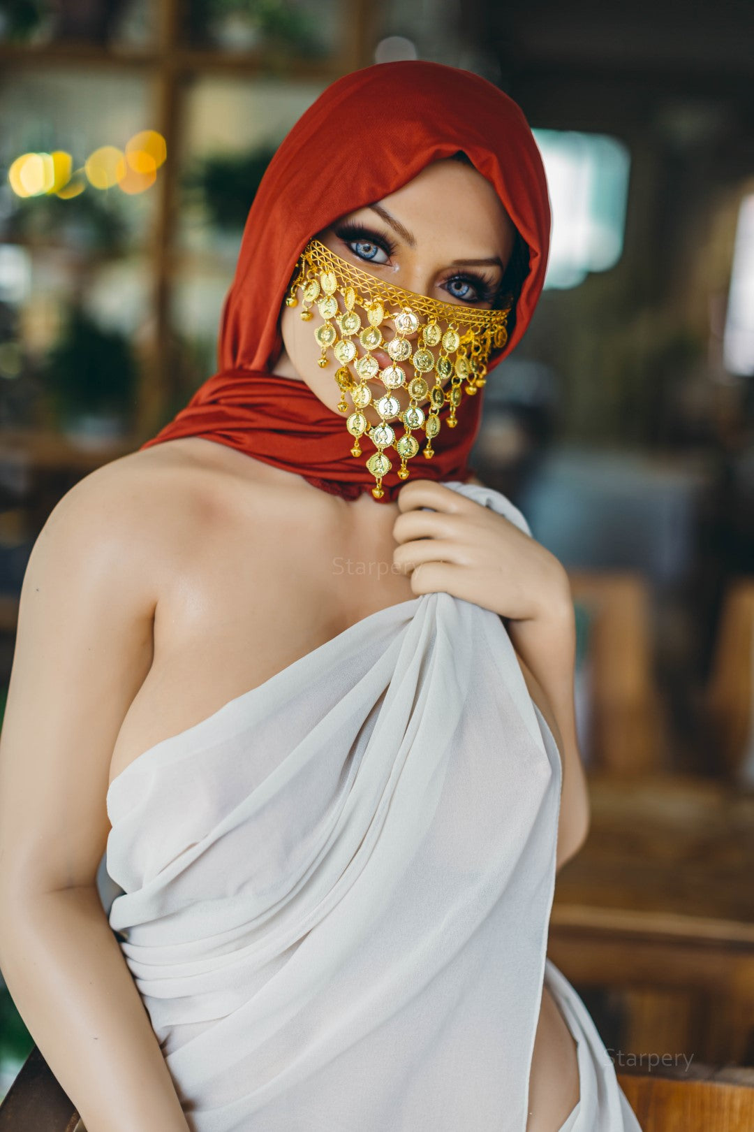 amira muñeca sexual (Starpery Copa G de 165 cm (TPE+Silicona)