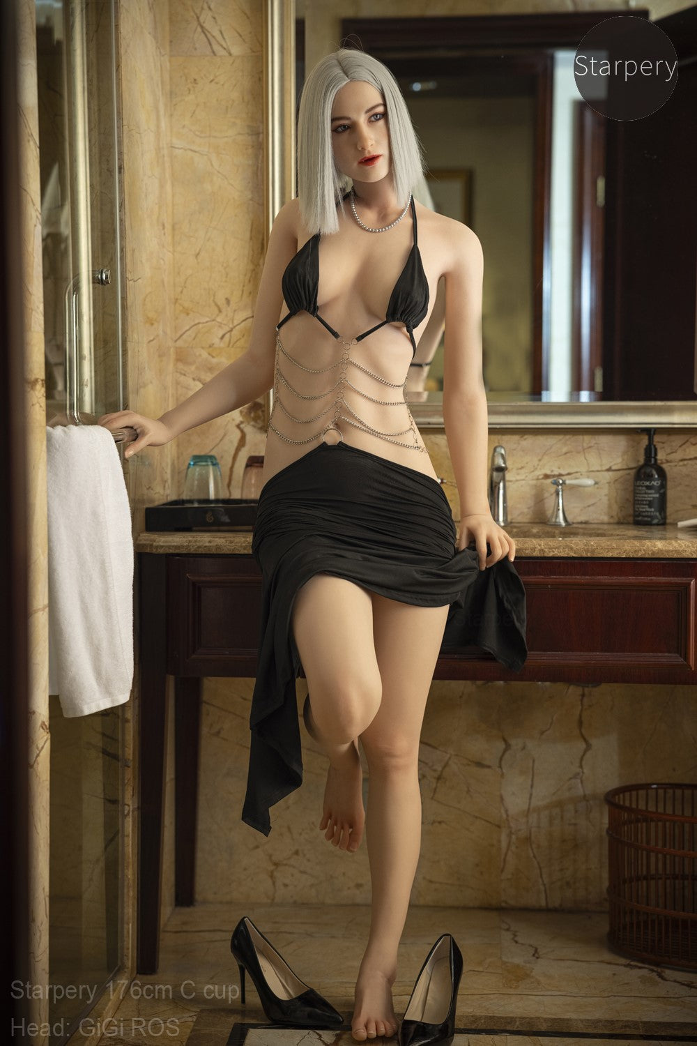gigi muñeca sexual (Starpery 176 cm copa C TPE+silicona)
