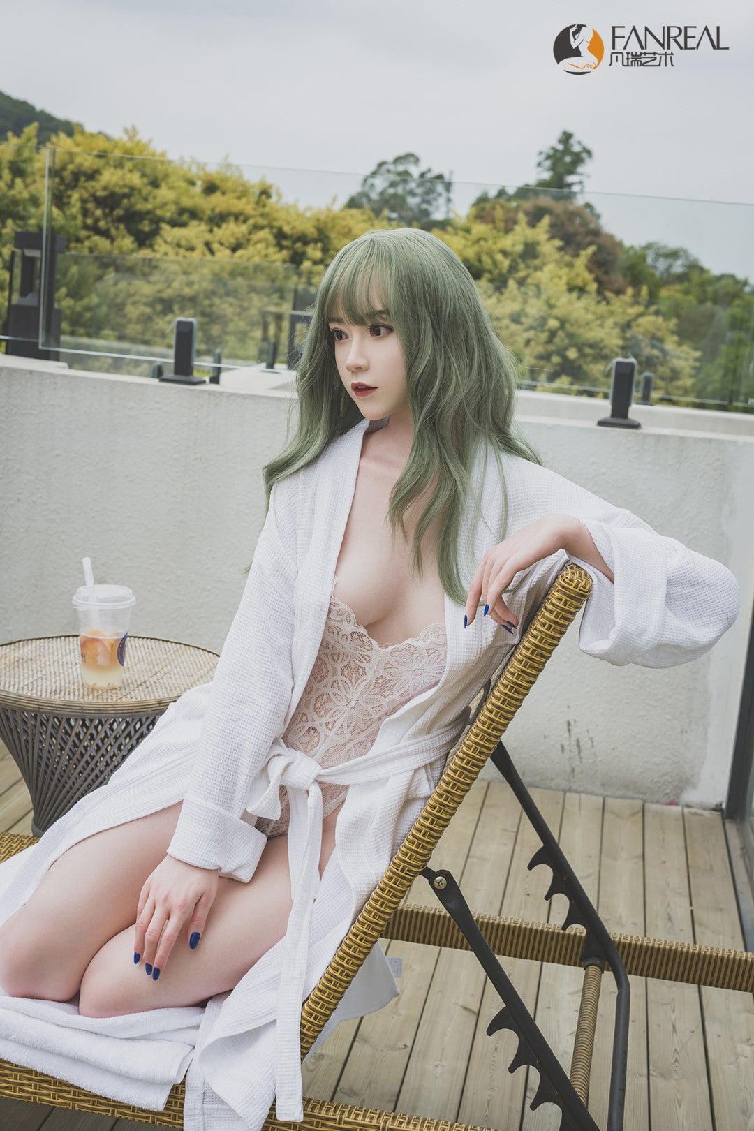 qian muñeca sexual (FanReal Doll 158cm copa B Silicona)