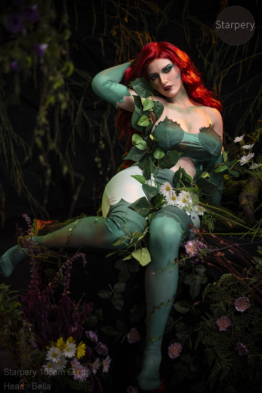 Bella muñeca sexual (Starpery Copa G de 165 cm (TPE+Silicona)