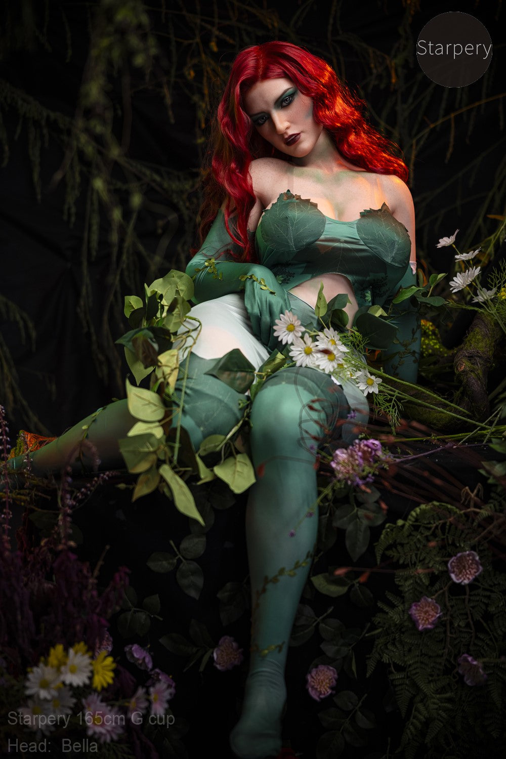 Bella muñeca sexual (Starpery Copa G de 165 cm (TPE+Silicona)