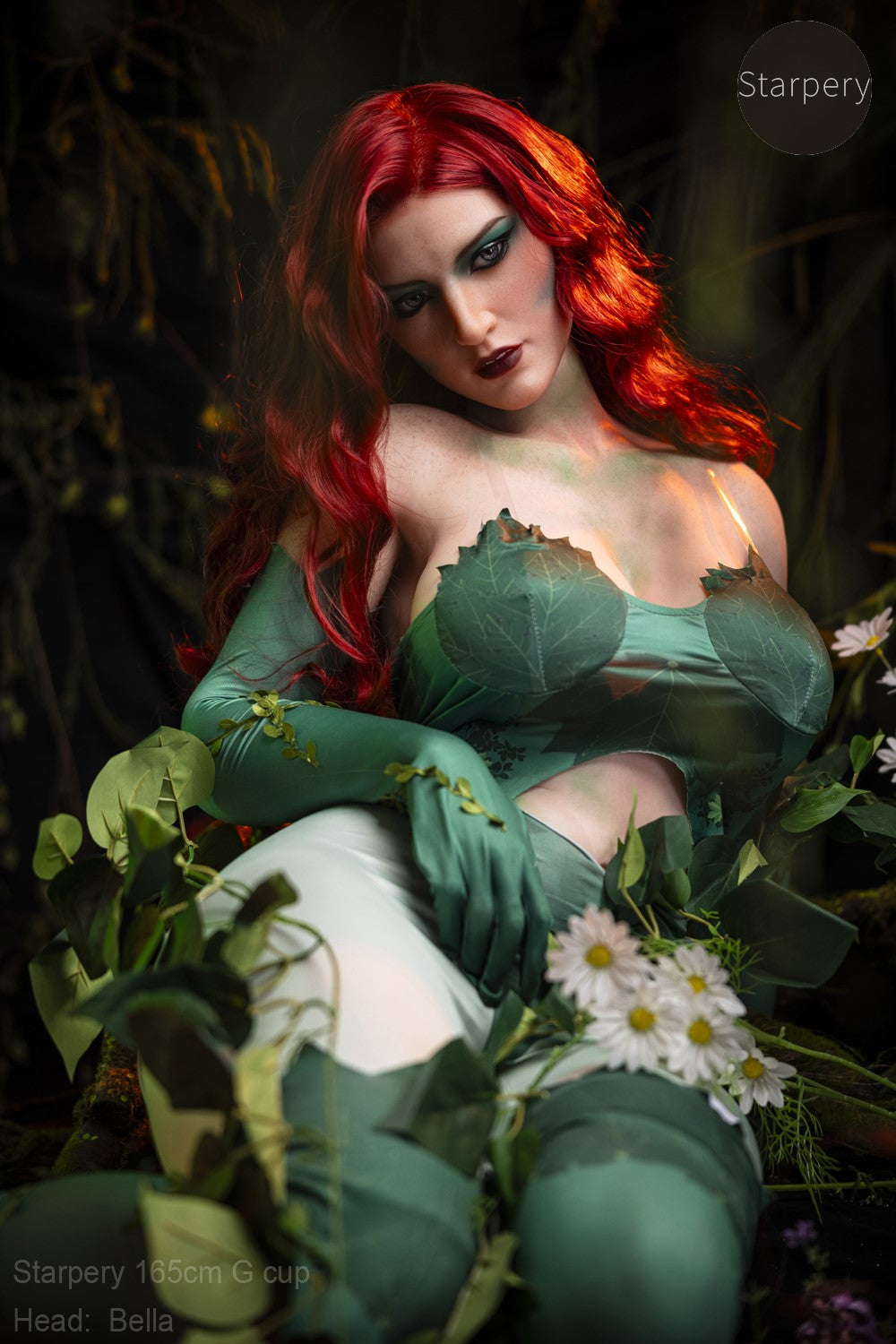 Bella muñeca sexual (Starpery Copa G de 165 cm (TPE+Silicona)