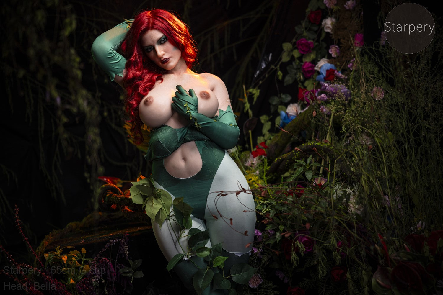 Bella muñeca sexual (Starpery Copa G de 165 cm (TPE+Silicona)