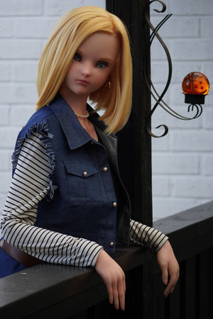 Lazuli Android 18 muñeca sexual (Irokebijin 147cm de silicona F-CUP)