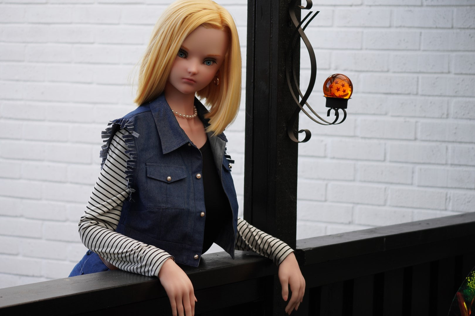 Lazuli Android 18 muñeca sexual (Irokebijin 147cm de silicona F-CUP)