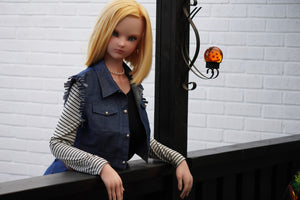 Lazuli Android 18 muñeca sexual (Irokebijin 147cm de silicona F-CUP)