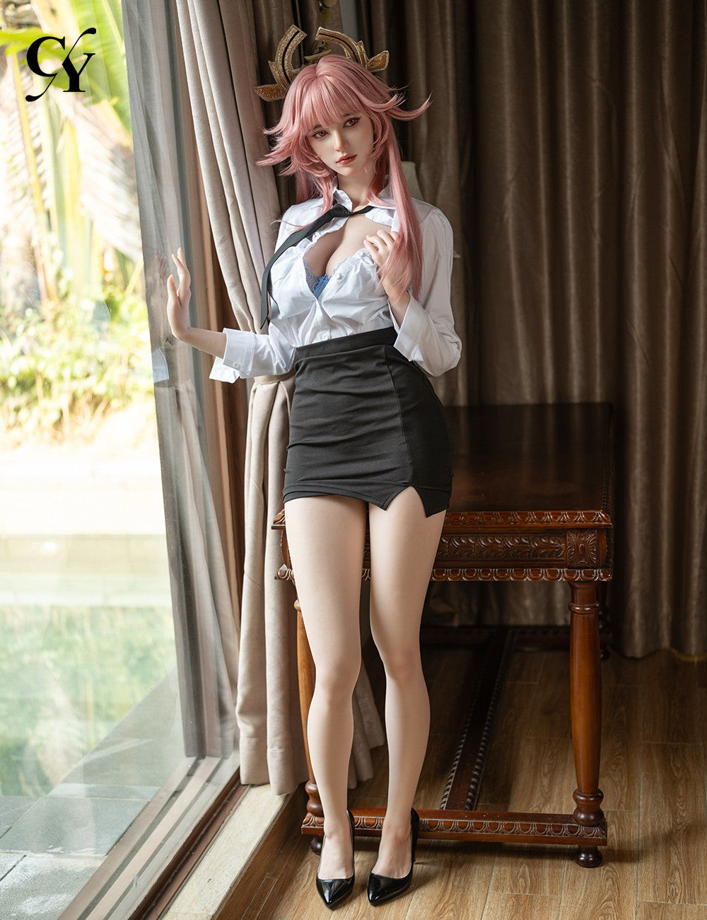 Miko muñeca sexual (TOP CYDOLL 168 cm F-Kupa TPE+Silicona)