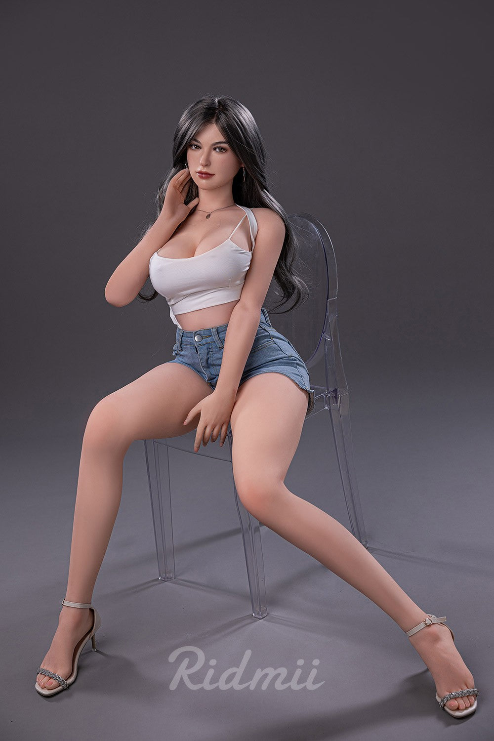 Karyn muñeca sexual (Ridmii Doll 163 cm copa D TPE+silicona)