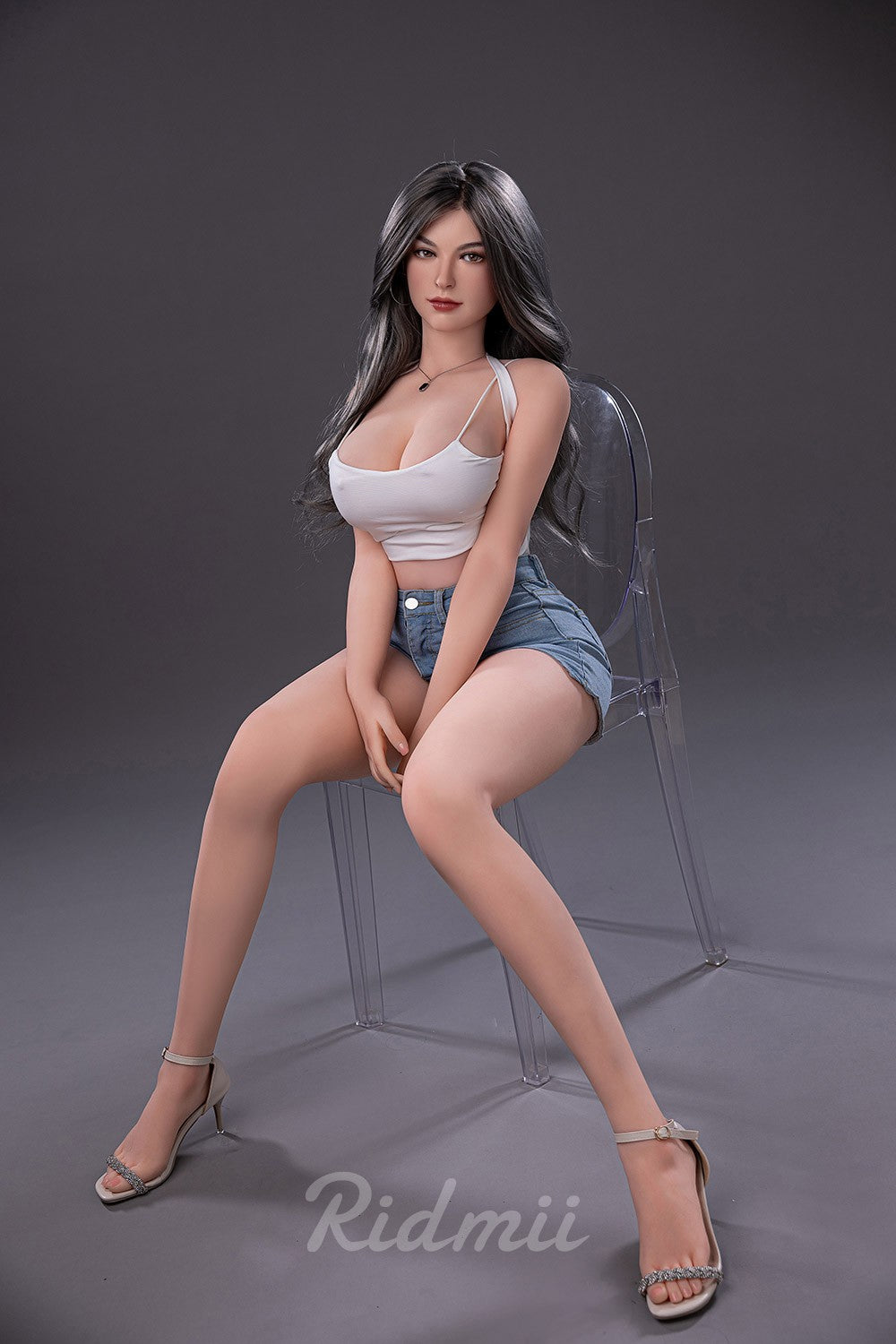 Karyn muñeca sexual (Ridmii Doll 163 cm copa D TPE+silicona)