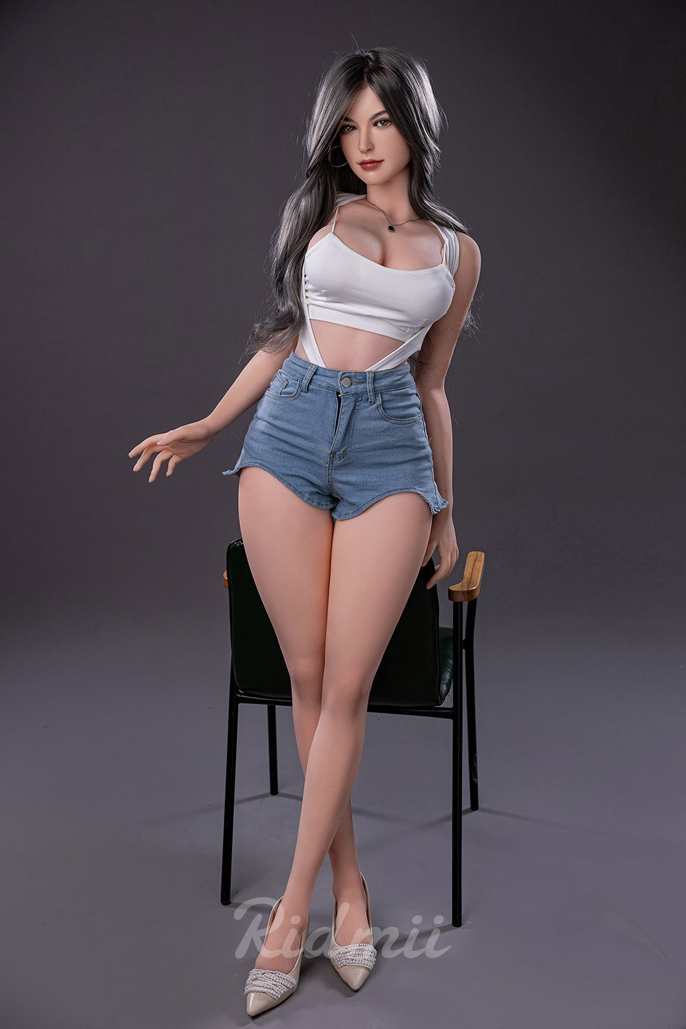 Karyn muñeca sexual (Ridmii Doll 163 cm copa D TPE+silicona)