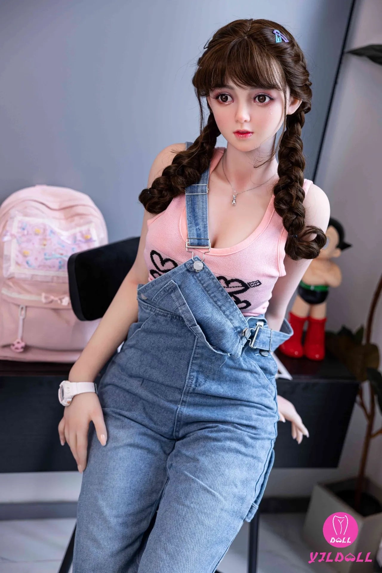 Laney muñeca sexual (YJL Doll 148 cm D-CUP #381 TPE+Silicona)