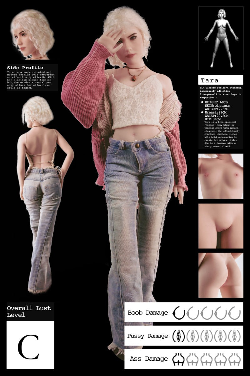 tara muñeca sexual (Climax Doll Mini copa S 60cm Silicona)