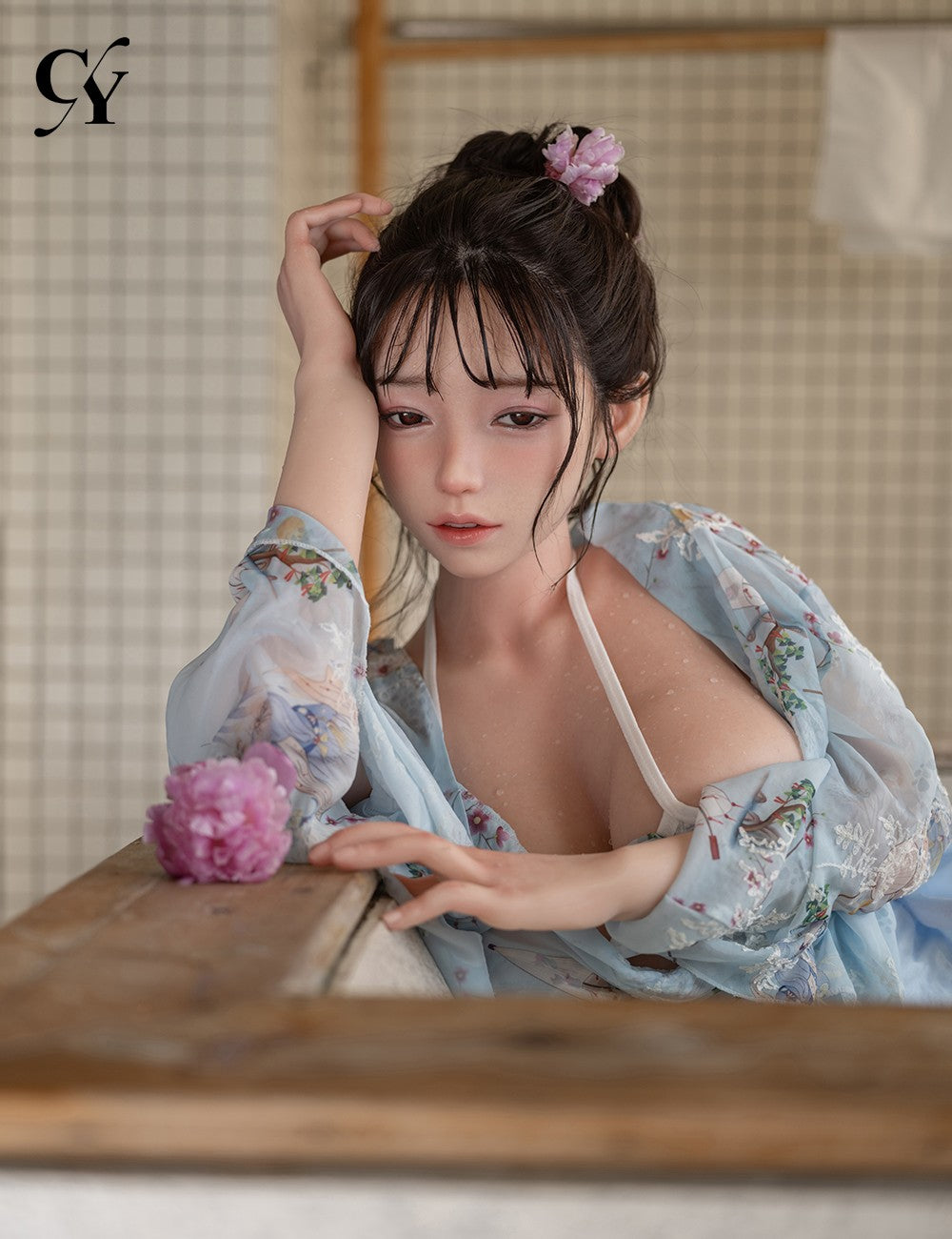 Noa muñeca sexual (TOP CYDOLL 157cm D-Kupa TPE+Silicona)