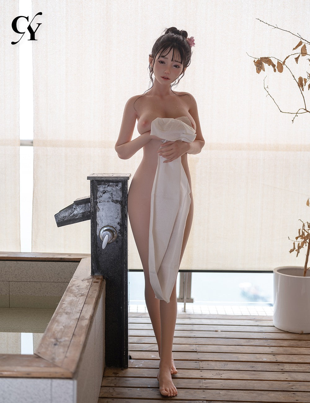 Noa muñeca sexual (TOP CYDOLL 157cm D-Kupa TPE+Silicona)